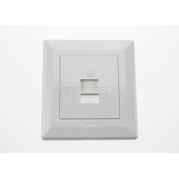 Планшайба сборки кабеля 86*86mm Cat5e Cat6 1 сети ABS материальное гаван