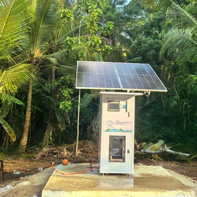 Pure Solar-powered Drinking Machine - Coin-operated Drinking Machine