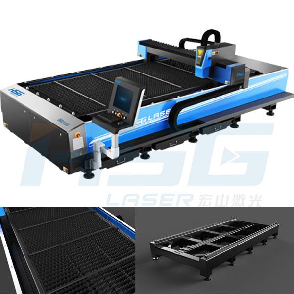 HSG Best metal laser cutting machine cut small bike design with size of half a coin HS-M3015C
