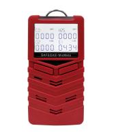 Detector multi-gás certificado IECEX com grau de proteção IP66/IP68 e pinça traseira
