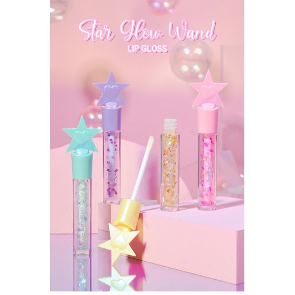 Customizable Non Toxic Fruity Lip Gloss with Shimmering Finish