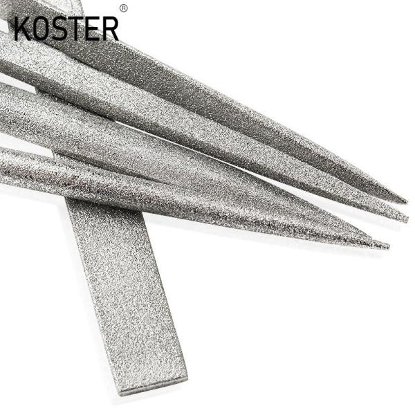 Faixa de agulha revestida de diamante personalizada 10PCS Média redonda em forma de plástico revestido de mão