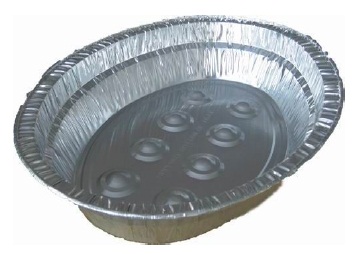 Disposable Aluminium Foil Container / Tray / Box Customised Healthy Food Storage