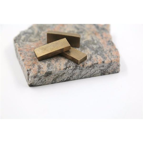 Raw Material Metal Powder Diamond Cutting Segment for Marble Gangsaw