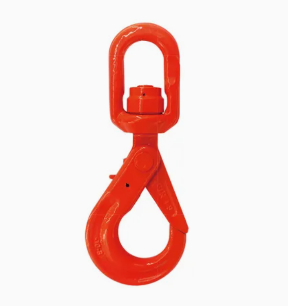 Heavy-Duty G80 Rotating Safety Hook with Secure Self-Lock