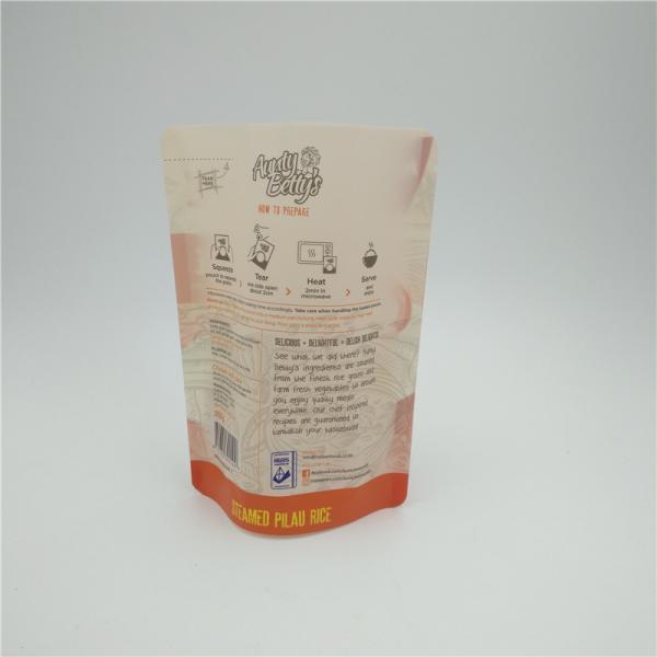 Glossy Colorful Plastic Pouches Packaging , Snack Food Packaging Bags For Chips