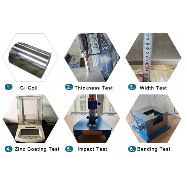 Hot Dipped SGCC Galvanized Steel Coil 0.25mm Thickness Regular Spangle