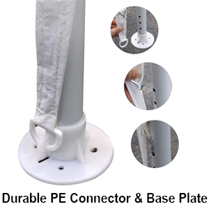 Outdoor Wedding Party Tent Camping Shelter Gazebo Canopy Removable Sidewalls Easy Set Gazebo BBQ Pavilion Canopy