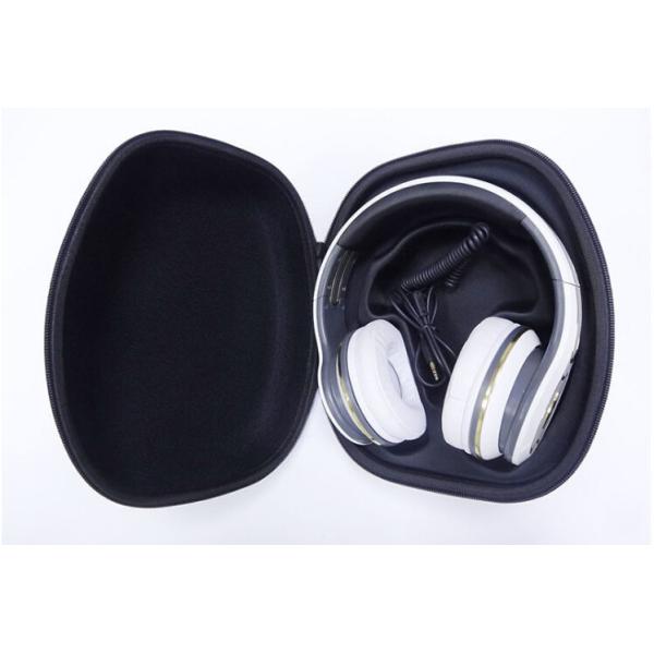 Environmental Friendly Headphone Carrying Case 25*21*10 cm With Zipper