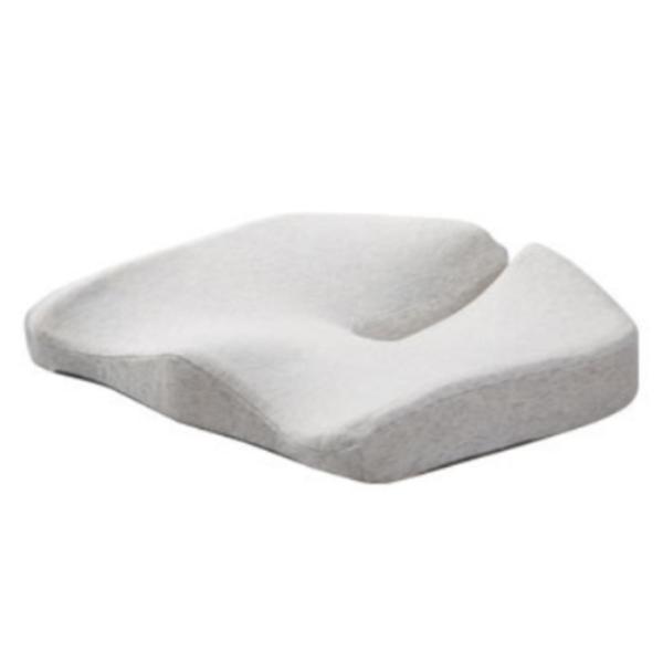 Non Slip Woven Square Memory Foam Coccyx Cushion for Office Chair Orthopedic Design