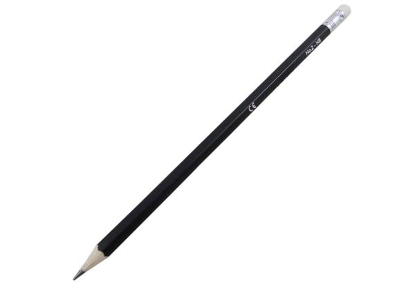 Cheapest and Good Quality Black Lead School & Office Wooden Pencil with eraser