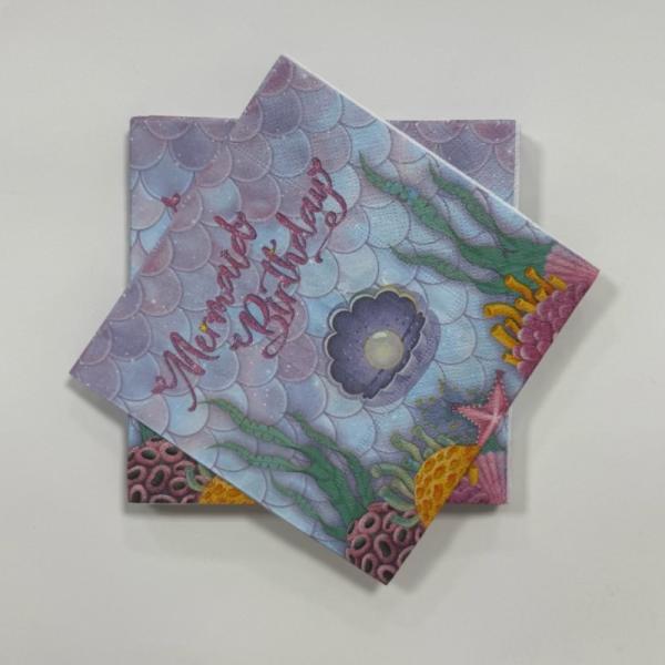 20gsm Paper Cocktail Napkins Soft Beverage Paper Napkins For Parties