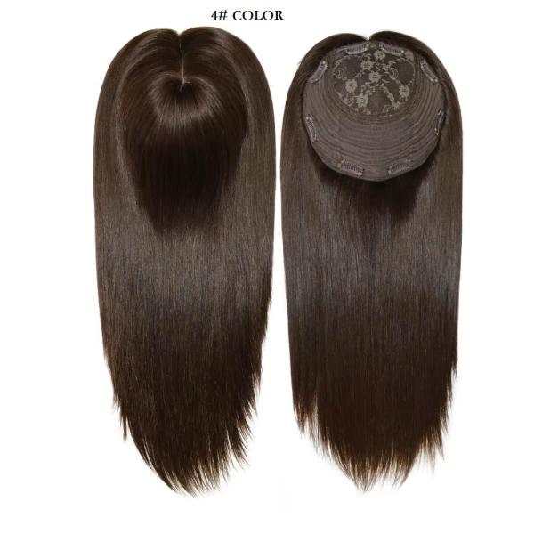 Silk Top Luxury Jewish Hair Wig 100% Mogolian Cuticle Remy Hair Premium Virgin Raw Human Hair Topper for Women