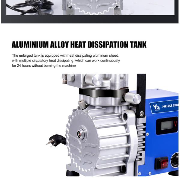 portable Airless Handheld Electric Paint Sprayer For Home Use High Pressure 22Mpa