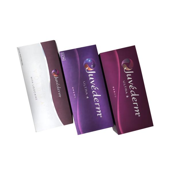 Hyaluronic кисловочные впрыски Juvederms Voluma геля 24mg/ml ультра дермальный гель заполнителя 3 ультра 4