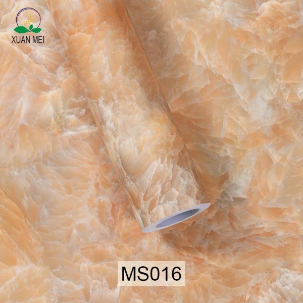 Le papier peint adhésif en PVC à marbre modernement lavable La solution ultime pour la décoration de la maison