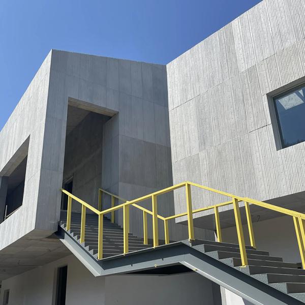 Decorative 100% Non Asbestos Fiber Cement Board Fireproof Fiber Cement Panel  6mm