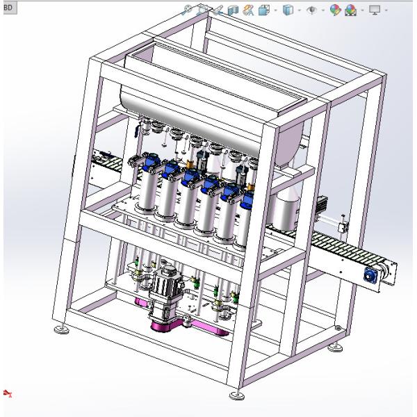 Máquina 200ml-5000ml del lacre de la botella del aceite de motor del lubricante de CBD