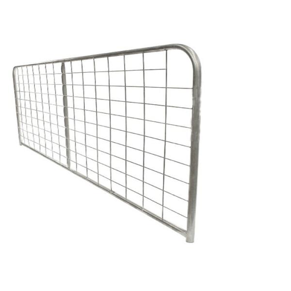 Solid Hot - Dip Galvanized Livestock Gates For Farms 12” 14” 16” Lengths