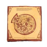 Boîtes à pizza en feuilles de papier ondulé