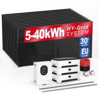 6Kw 10Kw 20Kw 30Kwh solaire hors réseau batterie solaire stockage d'énergie Systèmes d'alimentation pour la maison