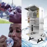 Máquina de embalagem multifuncional com controle PLC Máquina de enchimento de água com bolsa líquida