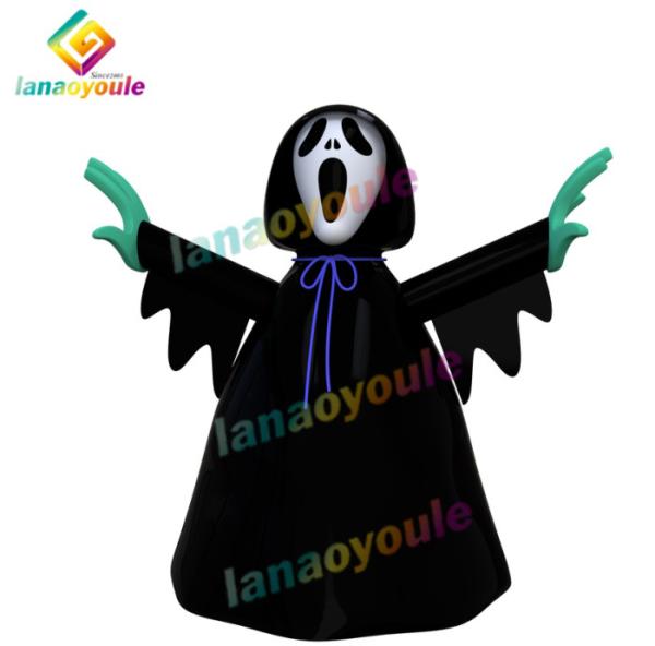 Giant Halloween Inflatable Maze Combo Castle Bouncer Slide Inflatable Halloween Decoration