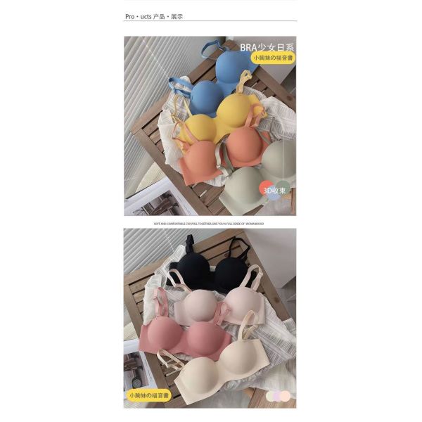 Women Bra Small Breast Cup Cheap Price Colorful Bralette Female Ab Cup Solid Colors 32-38 Sizes Hot Selling Bras Women