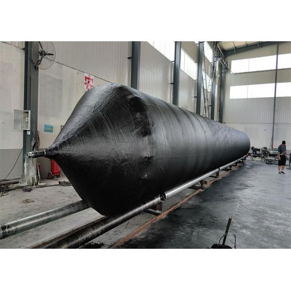 Marine Rubber Black Ship Launching Airbag 1.5x16m