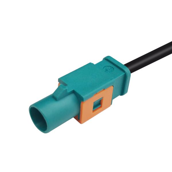 Tipo homem reto de Z do cabo de extensão de FAKRA ao conector coaxial masculino
