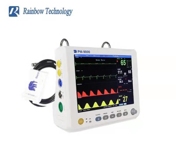 Peso leve portátil do monitor paciente do parâmetro da emergência médica multi