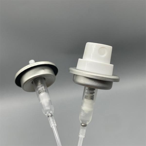 Mecanismo de bomba pulverizadora de válvula de aerosol de aluminio para dispensación de precisión de cuidado personal y hogar