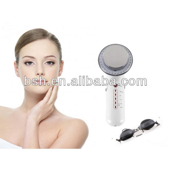 3 In 1 Electroporation Beauty Device Ultrasonic Photon Machine With Electrode Pad