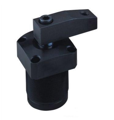 Air Swing Clamp Cylinder For Repetitive Production Upper Flange Aluminum Alloy Type