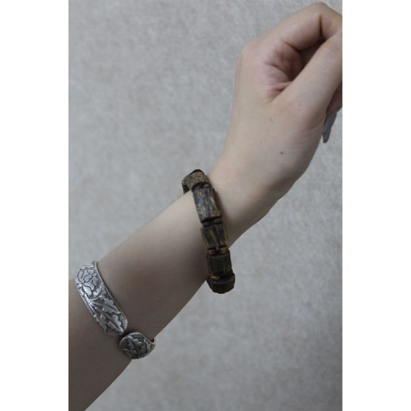 Vietnam Nha Trang Agarwood Square Bracelet Prayer Bracelet