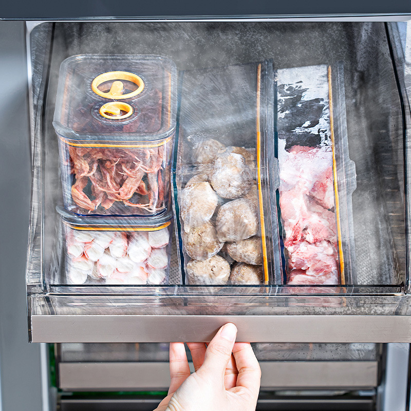 Microwave Oven Heating Crisper Container Lunch Box Office Lunch Box Timing Refrigerator sealed Box