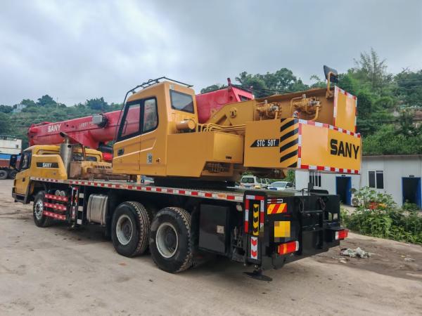 2018 SANY Used Truck Crane 25T STC250T Fully Hydraulic Mobile Crane Lifting Machinery