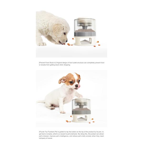 Wholesale Automatic Dog Feeder Toy Pet Feeder Toys Press Pops Out Food Dog Leaky Toy