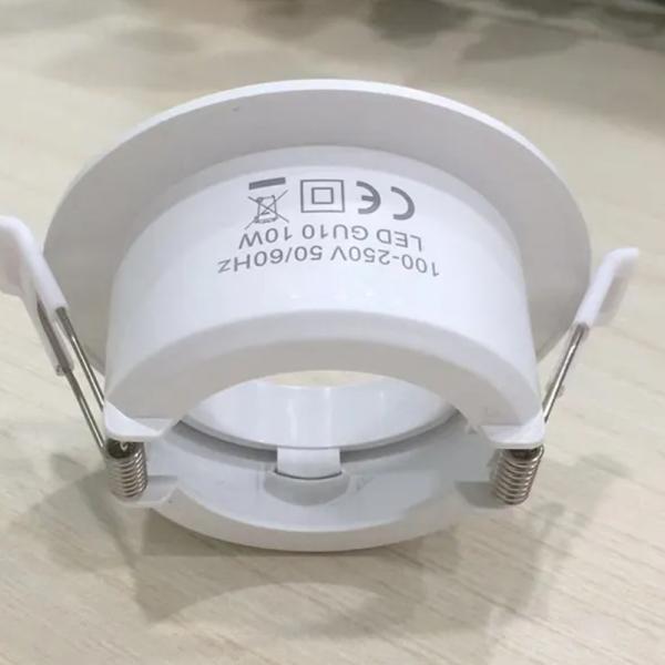 Modern Design LED Light Source Down Light Frame with Adjustable Beam Angle and GU10 Holder