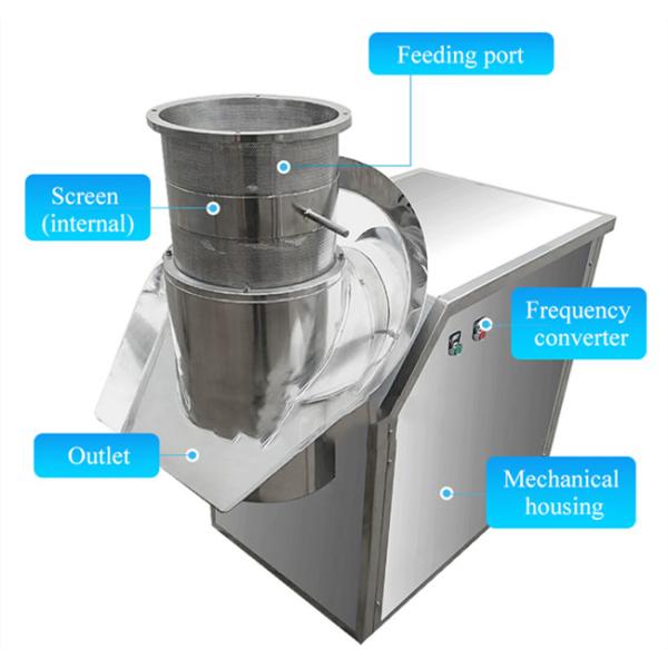 Штрангпресс 400kg/h лепешки корма для животных машины гранулятора органического удобрения вращая