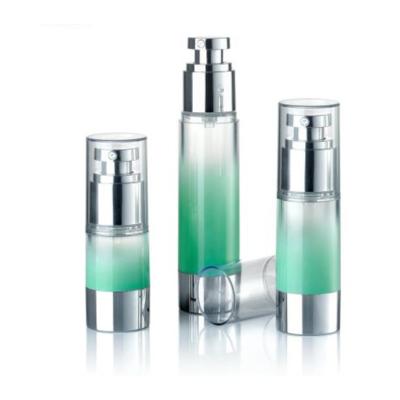 Special Flat Head 15ml 30ml 50ml Airless Pump Bottle Support Customization