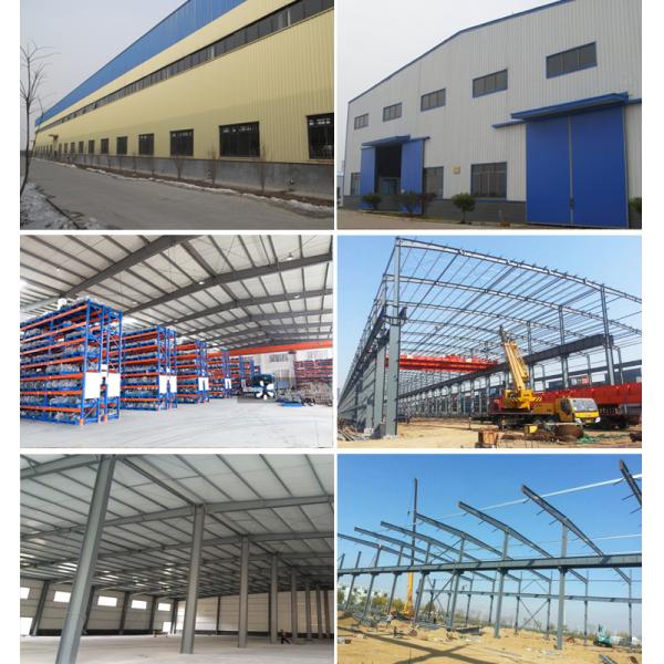 CE Prefabricated Steel Warehouse Waterproof Fire Prevention Metal Building Fabrication