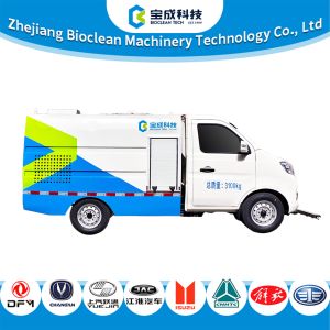 Efficient Pure Electric Road Maintenance Truck with High-Pressure Flushing and