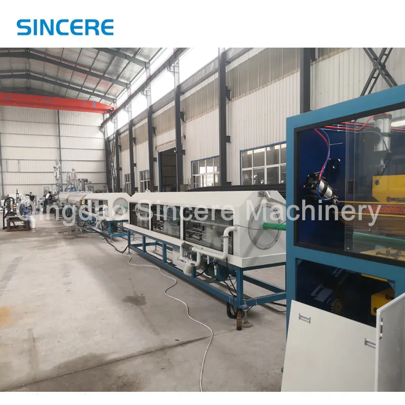 50mm-160mm PPR Pipe Extrusion Machine HDPE Water Pipe Extrusion Line