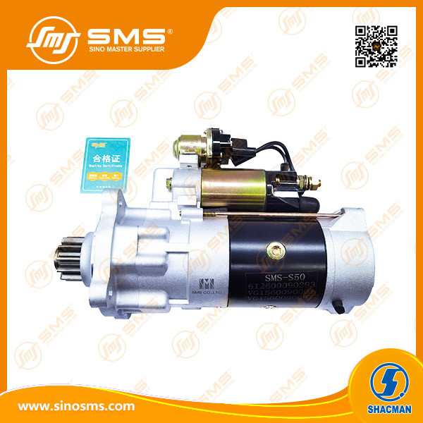 612600090293 Démarreur pour camions Shacman Pièces de moteur