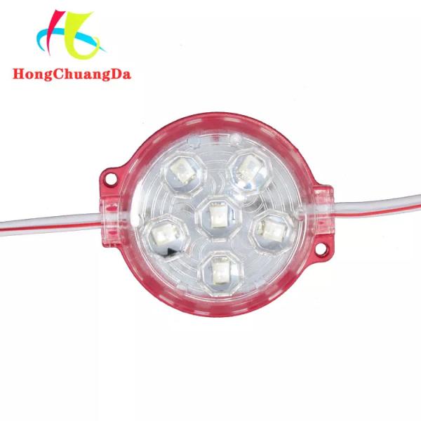 Зеленый цвет желтое красное 1.4W 57*57mm модуля СИД DC индикатора 12V стороны тележки