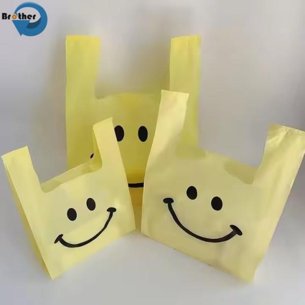 Heavy-Duty Custom Printed HDPE/LDPE Material Side Gusset Bag Large Durable Recyclable Waterproof Charity Donation 500PCS/Cons