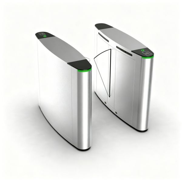 Retractable Flap Barrier Gate Anti Tailgating For Secure Entry Control