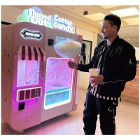 Máquina de venda automática de algodão para venda por grosso Máquina comercial de algodão para venda por grosso