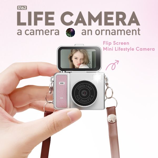 2026 S162 HD Digita Camera Thumb Student 1.47inch Small Video Camera